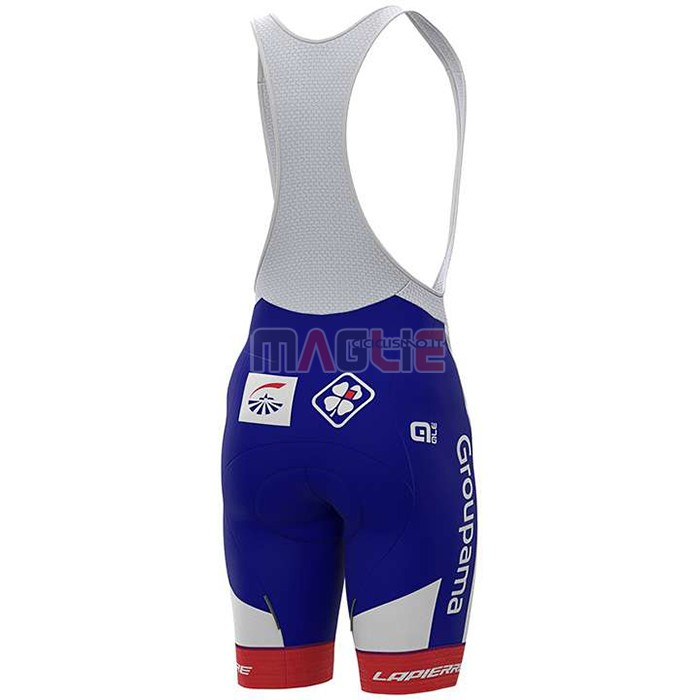 Maglia Groupama-FDJ Manica Corta 2020 Rosso Blu